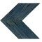 Ekena Millwork 13 3/4"W x 12"H x 3/4"D Vintage Farmhouse 5 1/2" Chevron, Barnwood Decor Collection, Driftwood Blue DECR13X12X075CHVBU - alternate 1